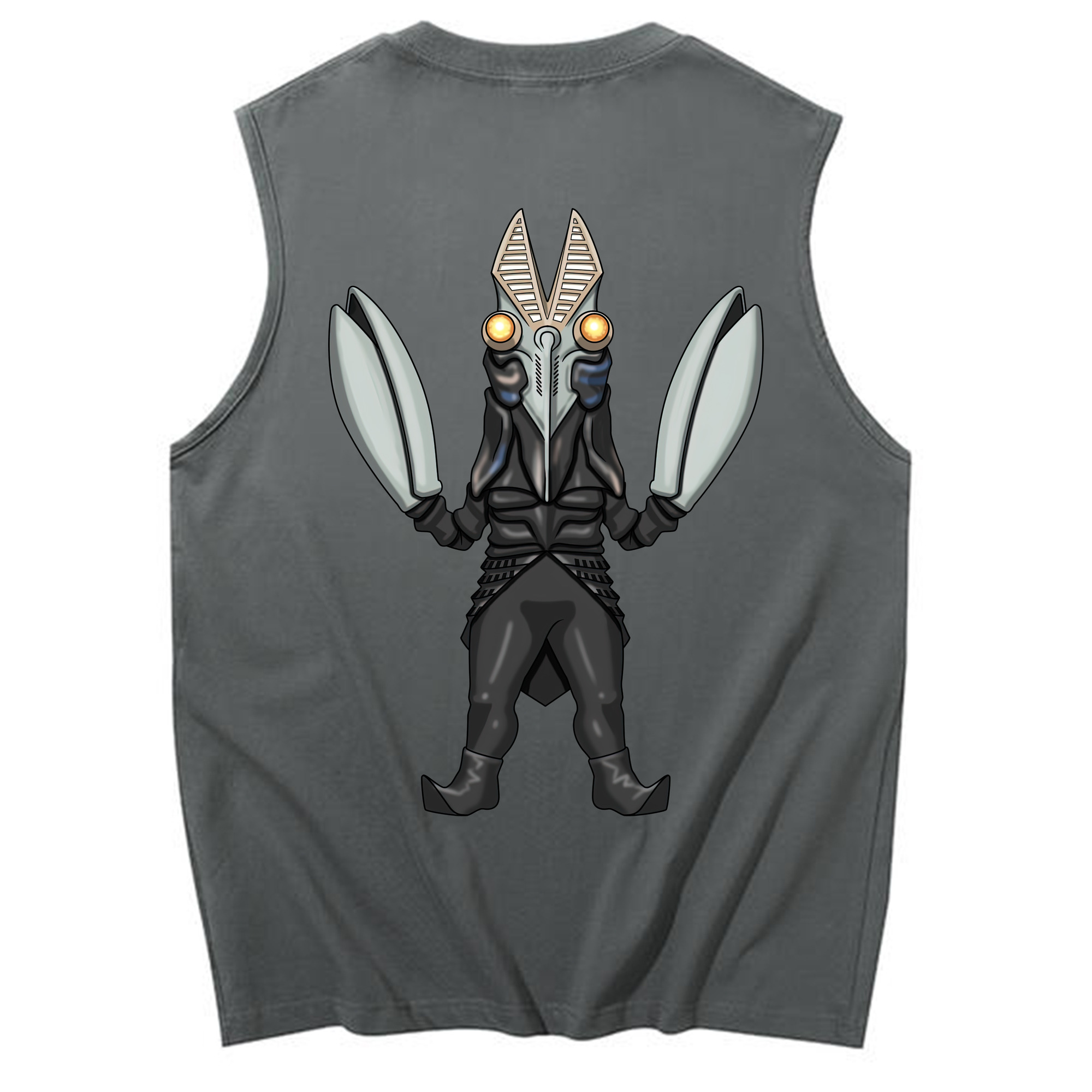 （画像用） ウルトラマン Ultraman コットン100％タンクトップ（背面プリント）